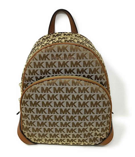 michael michael kors abbey medium logo backpack|Abbey Medium Logo Jacquard Backpack .